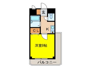 エビスハイツの物件間取画像